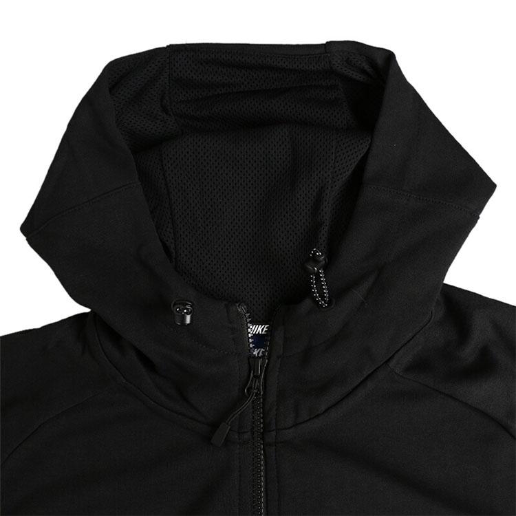 Nike Athleisure Casual Sports Logo Printing Hooded Jacket Black Men's 861743-010