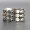 Handmade Two-Color European & American Open Fishnet Ring