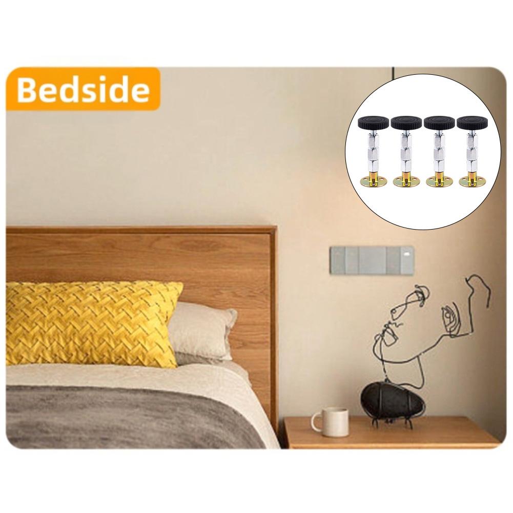 Antishake Mattress Support with Adjustable Headboard For Stabilizer 33 to 110 Millimeter for Bed Frame Noise Reduction