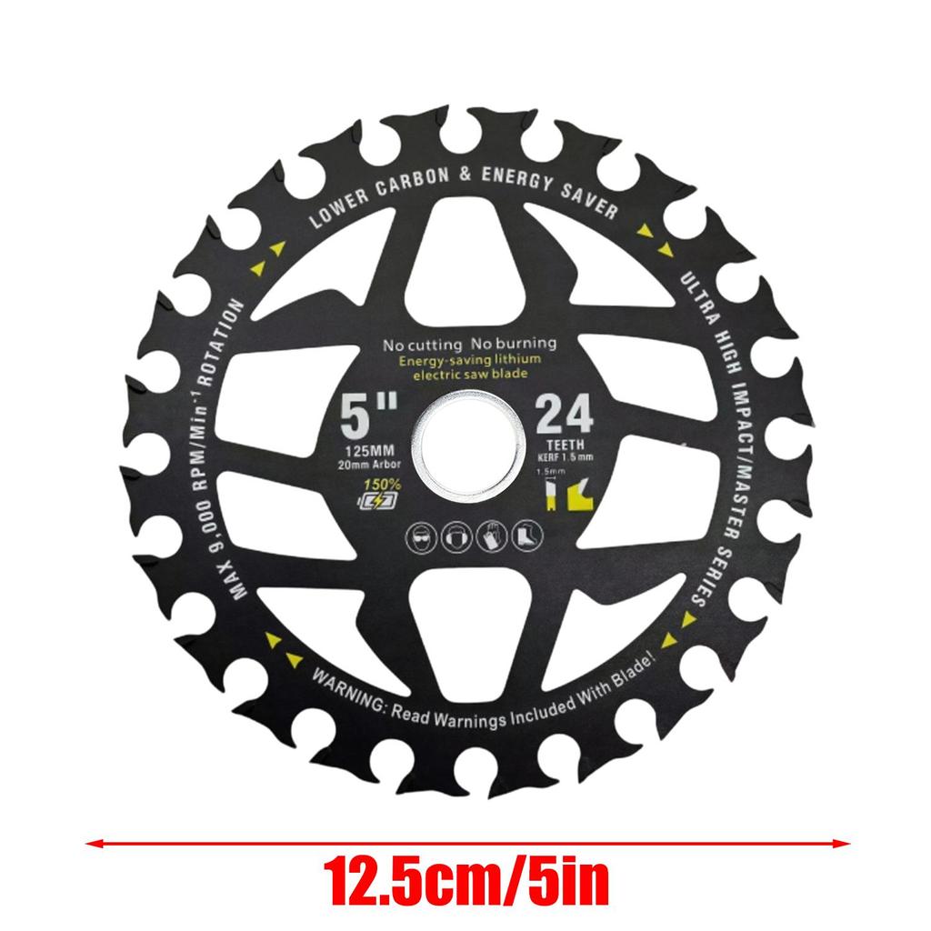 4/5/5.5inch Efficient Energy Saving Lithium Electric Saw Blades for Woodworking Electric Circular Saw Cutting Alloy Gear Blade