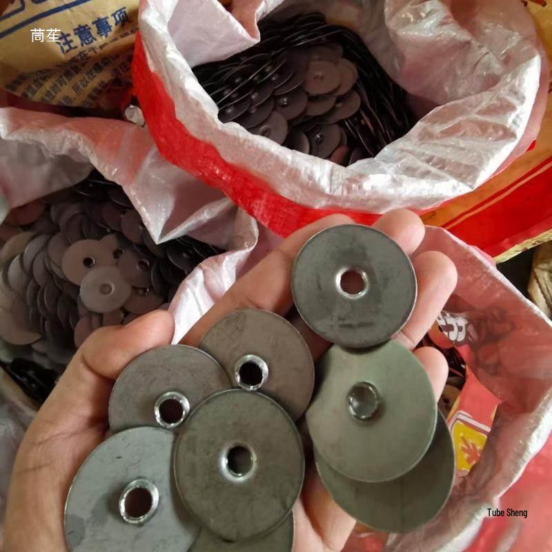 Stainless Steel Toothed Sealing Screw Gasket with Plug Head for Round Tubes