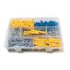 320-Piece Drywall Anchors and Screws Wall Mounting Kit