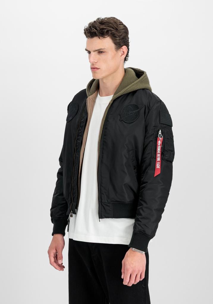 Winter Jacket Alpha Industries MA1 VF NASA Black (166107-404)