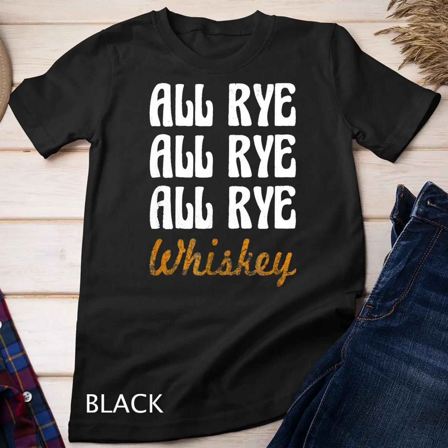 Whiskey T Shirt All Rye S чёрный