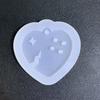 11-styles Love- Keychain Combination Ornament Mold Epoxy Resin Jewelry Mold Resin Casting Pendant Mold Suitable for Diy