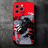 Anime Fushiguro Toji JUJUSU Soft Phone Case for iPhone 16 16E 17 Air 15 Pro Max 14 Plus 13 Mini 11 12 7 Black Cover Back Shell
