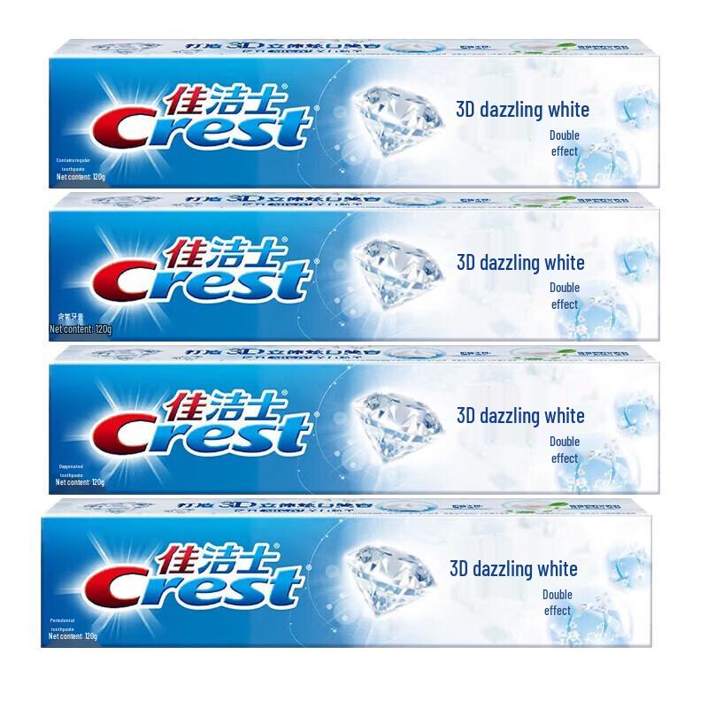 Crest 3D White Dual Action Toothpaste