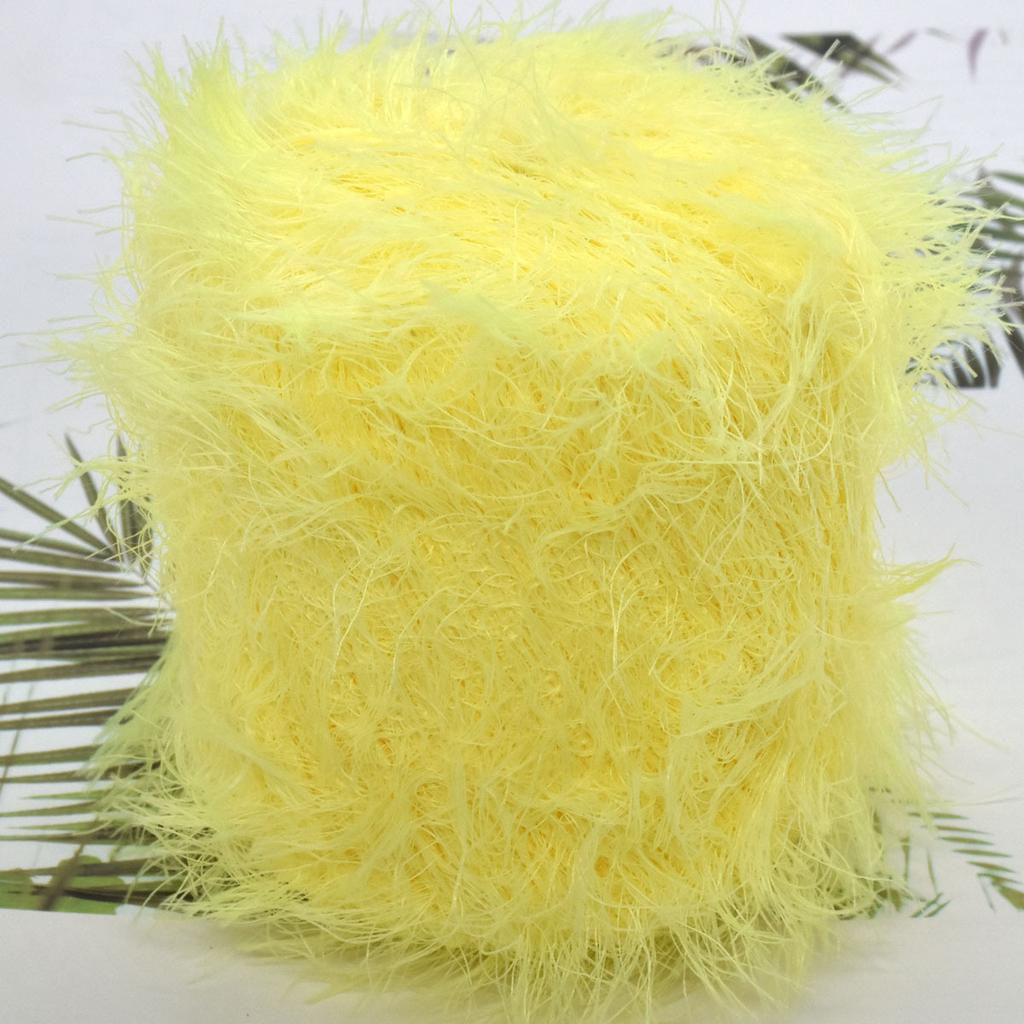 6 Stück 300g/10.56oz Nerz Samtgarn Ultraweiches Plüschgarn zum Stricken & Häkeln Luxus DIY Garn für Decken Schals Flauschiges Bastelgarn Setcx