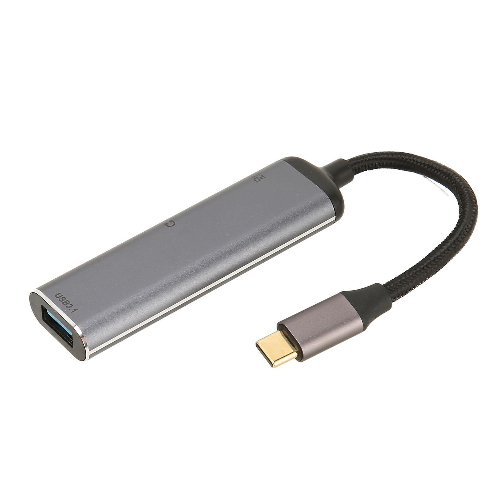 

Док-станция USB C Все в одном многофункциональный адаптер Type C к PD100W USB3.1 USB2.0 Type C2.0
