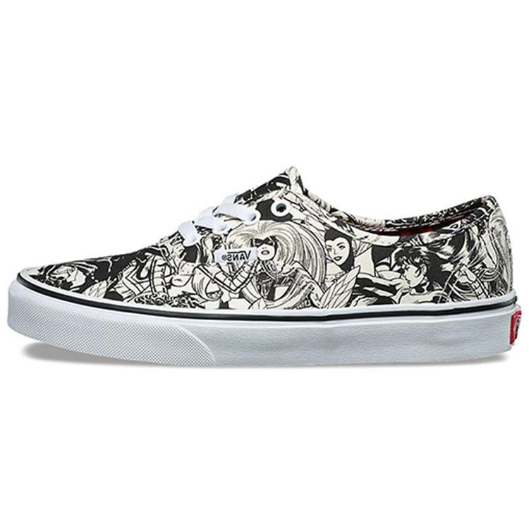 

Женские кроссовки унисекс Vans Marvel x Authentic Marvel Белый Черный VN0A38EMU5I