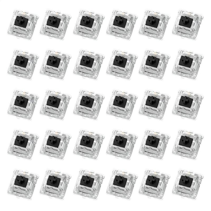 1 Set Klavye Değiştirme Aksesuarları Klavye Anahtarı Klavye Tıklayıcı Tuş Değiştirme 3 Pin Dokunsal Anahtar