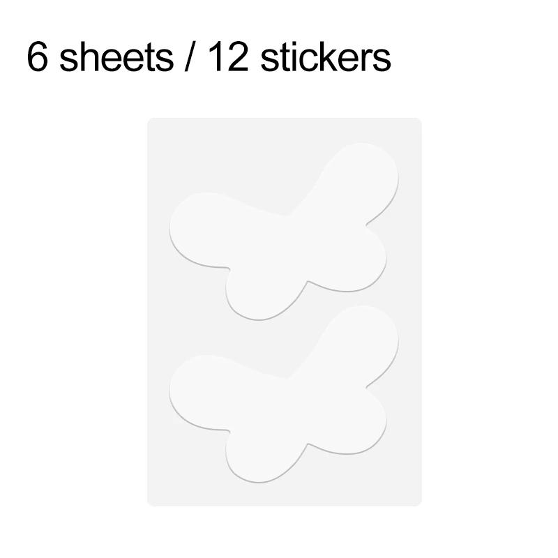 Elf Ear Stickers Butterfly-Shaped Reusable Invisible Ear Lobe Correction Patch Silicone Waterproof Tape for Ear Support Patch