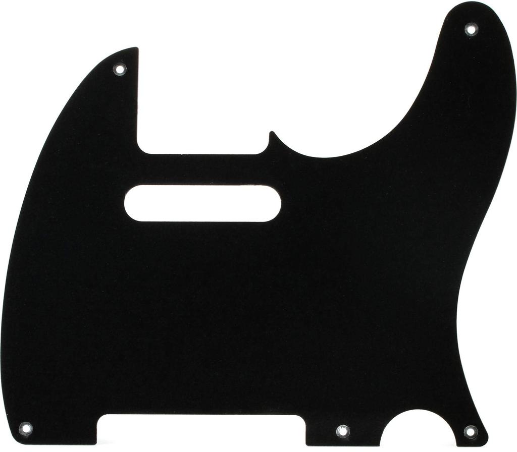 Fender Fender Pickguard PURE VINTAGE MOUNT TELECASTER PICKGUARD BLACK FIVE-HOLE