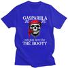 Custom Gasparilla Pirate Skull T Shirts Men Pure Cotton Tees Tshirts Casual Tshirt Clothing
