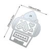 Sturdy Carbon Steel Envelope Craft Die for Craft Cards Labels and Scrapbooking