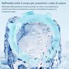 Cooling Neck Ring | Reusable Cooling Headband | Ice Wrap Heat Protection for Gym, Hiking, Beach, and Outdoor Activities In Blue