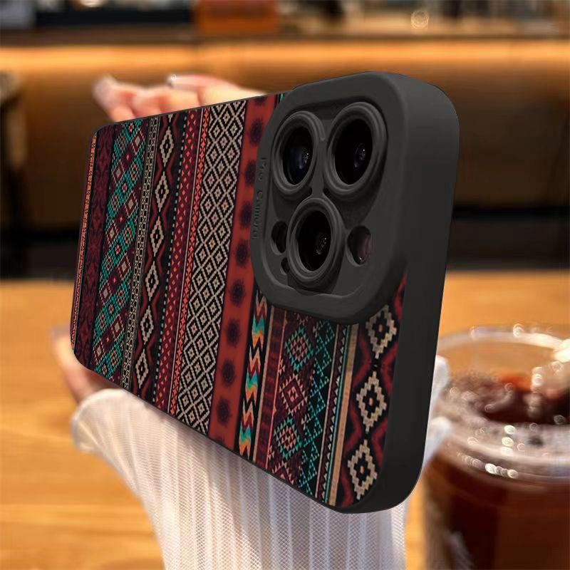 Bohemian Style Pattern Case for Samsung Galaxy S25 S23 S22 S24 Ultra Plus FE A54 A53 A52 A16 A15 A14 A35 A55 A34 A33 A324G Cover