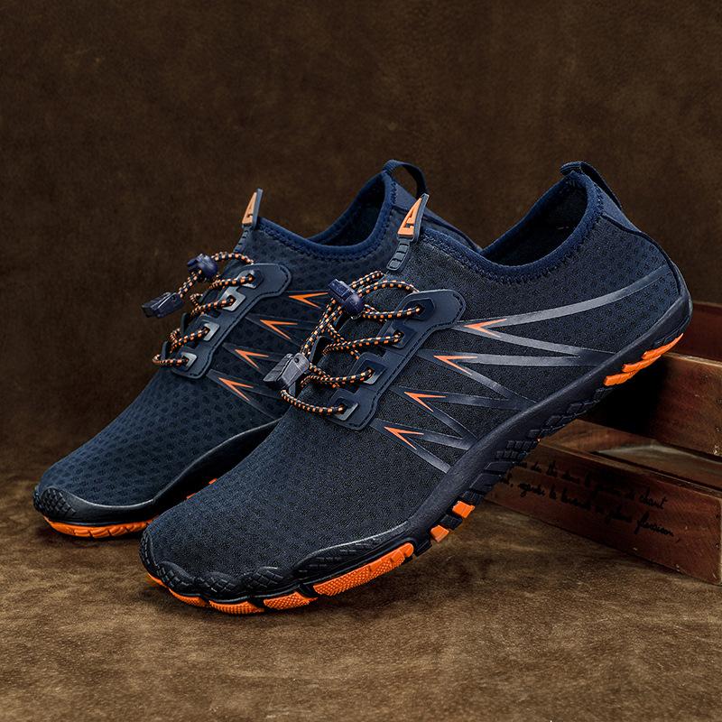 

New couple outdoor fishing swimming wading shoes five-finger shoes non-slip quick-drying men s and women s beach shoes 46
