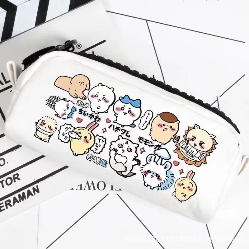 

Jiji Kawaii Большая вместимость Японский мультяшный пенал для студентов