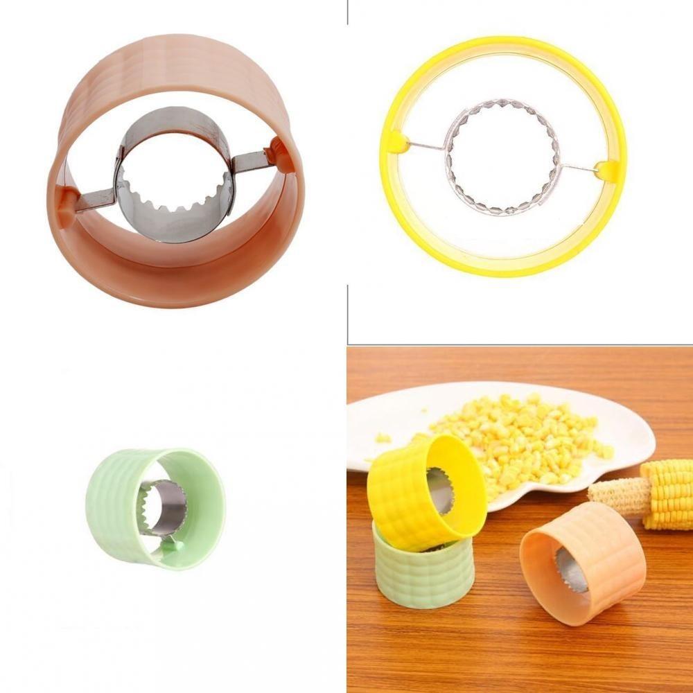 Chef'n Peeler Corn Cob Stripper With Durable Stainless Steel Blade For Effortless Corn Removal