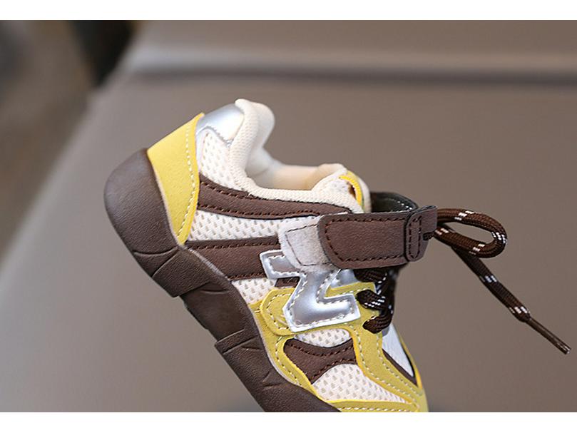 Breathable Mesh Soft-Soled Walking Shoes for Infants & Toddlers - Non-Slip, Spring & Autumn, Unisex Korean Style