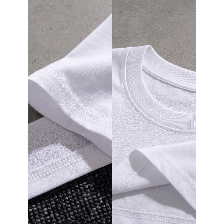 Men'S White T-Shirt Featuring Pif Gadget