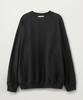 Seteo Lauren Small Logo Basic Sweatshirt Charcoal