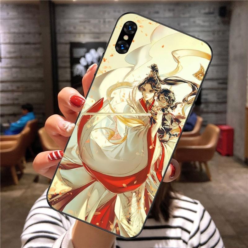 Tian Guan Ci Fu Čínský Kryt na Telefon Pro Xiaomi Mi 12 11T 10T 9T Lite Pro Ultra Note 10 Poco F3 F4 X4 GT Měkký Černý Kryt na Telefon