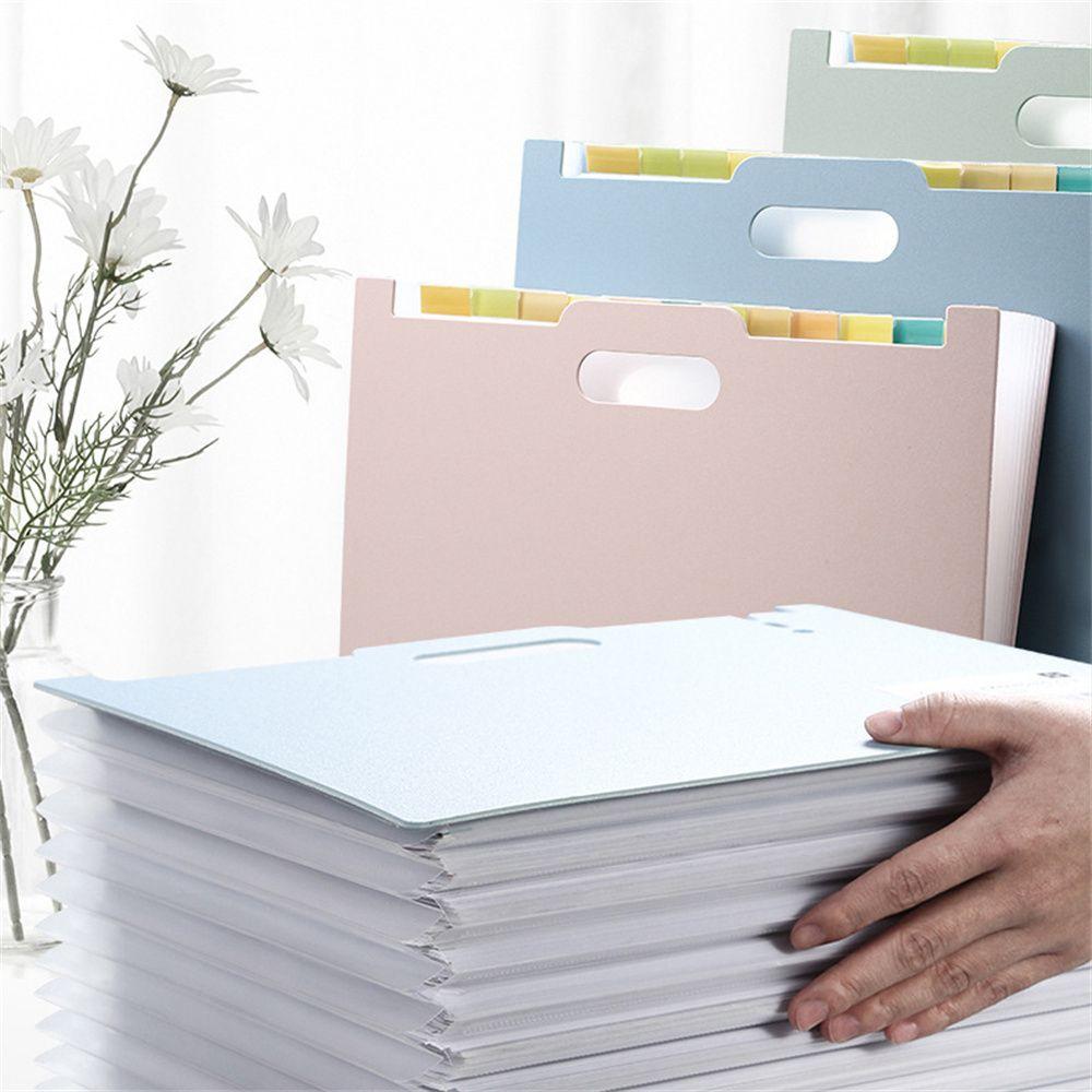 Document Organizer Desk File Folder A4 Organizer Expanding File Folder Organ Bag Accordions Bag