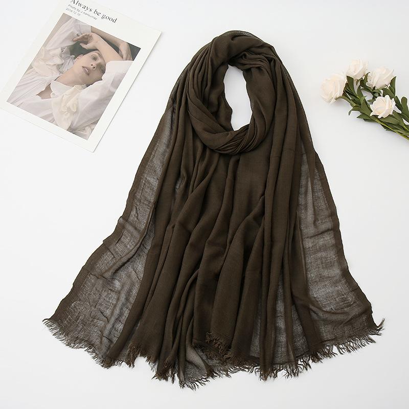Big Size Plain Navy Blue Fringe Viscose Shawl Scarf Lady Wrap Muffler Headband Muslim Hijab Snood Echarpe Foulard Femme 190*90Cm