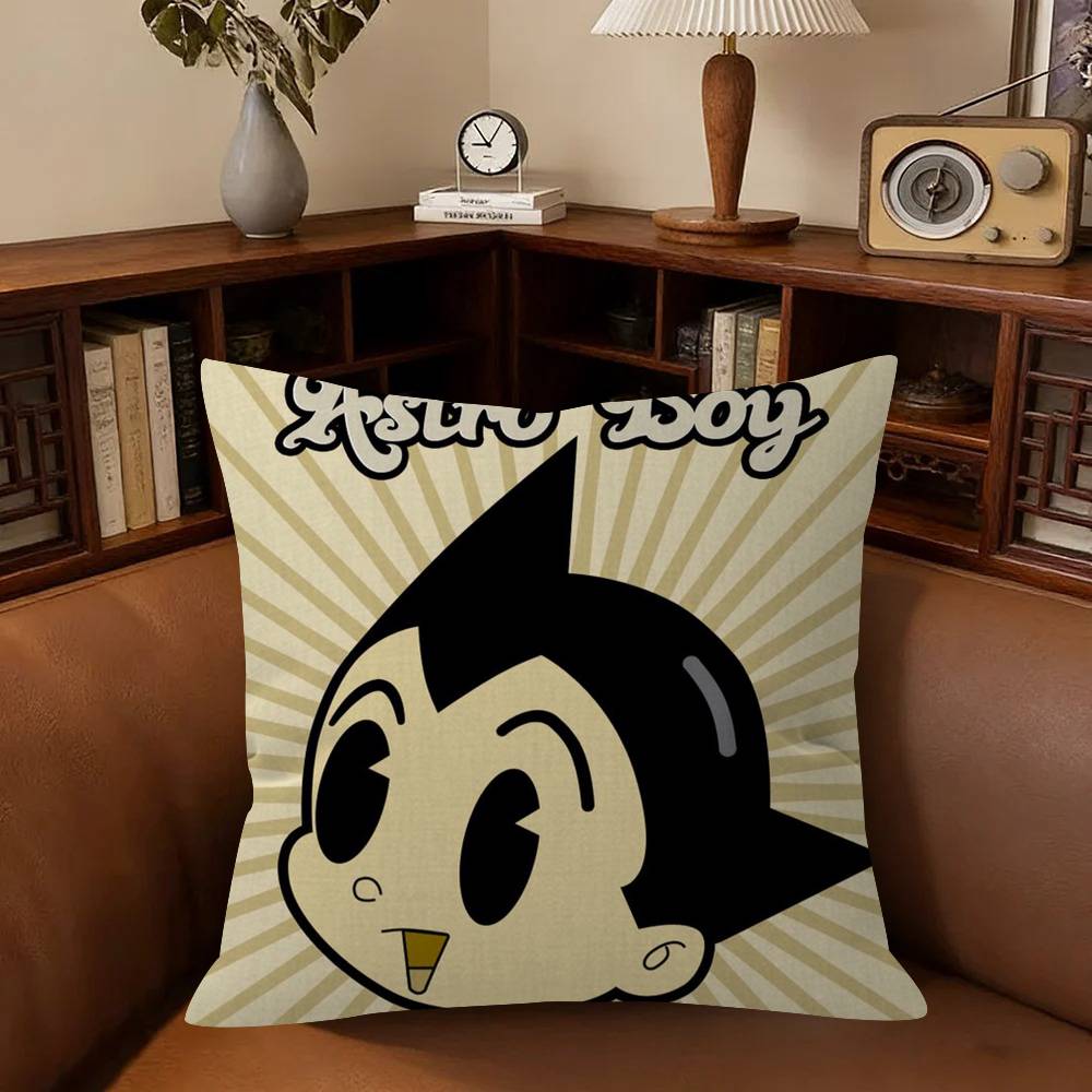 Cushion Personalized Picture Text Home Decorative Pillows Household Gifts 45X45Cm Popular Anime Astro Boy