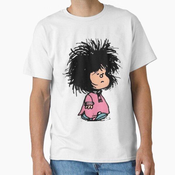 Mafalda Multiple Designs Fan Gift T Shirt Classic Latin Comic Custom Graphic Unisex Soft Cotton Crew Neck Casual Tops
