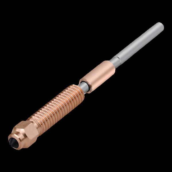 

K1C 3D Printer Part: 1.0mm Copper + Titanium Nozzle, Color As Shown Other