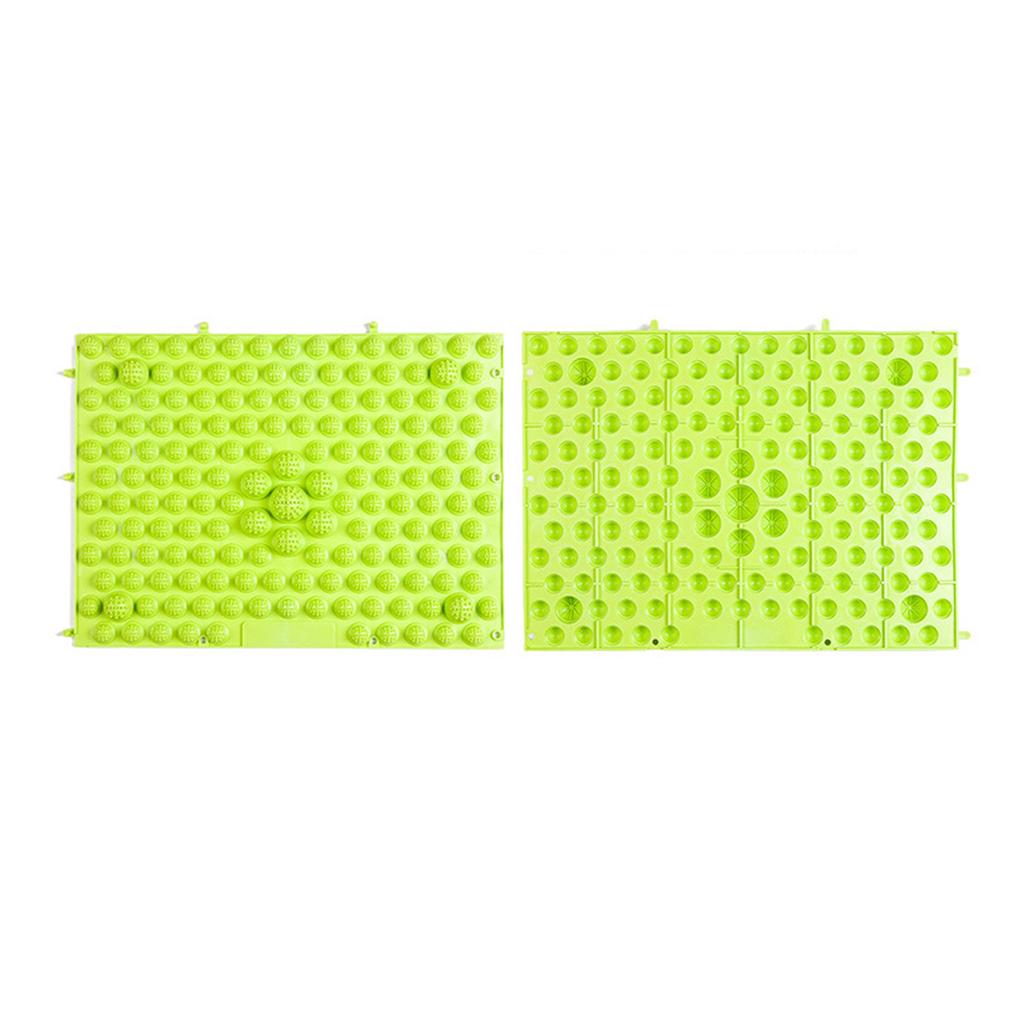 Reflexology Foot Massage Pad Toe Pressure Mat Shiatsu29*39cm Foot Massager