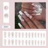 Long Ballet Snake Flower Diamond Nail Art Sweet Cool ins Wind Sweet Cool Spice Girl, Wear Nail