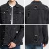 Mark Fairwhale Men's High Street Distressed Denim Jacket