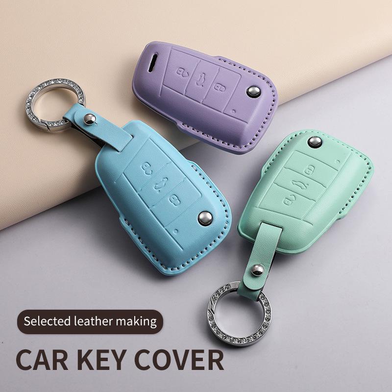 Key Covers for Volkswagen: Sagitar, Bora, Magotan, Golf, T-Roc, Tiguan L, Passat, Lavida.