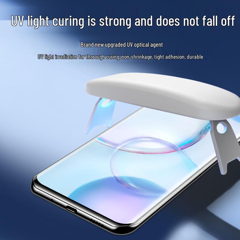 Honor 50 Pro Anti-Peep UV Curved Tempered Hydrogel Screen Protector