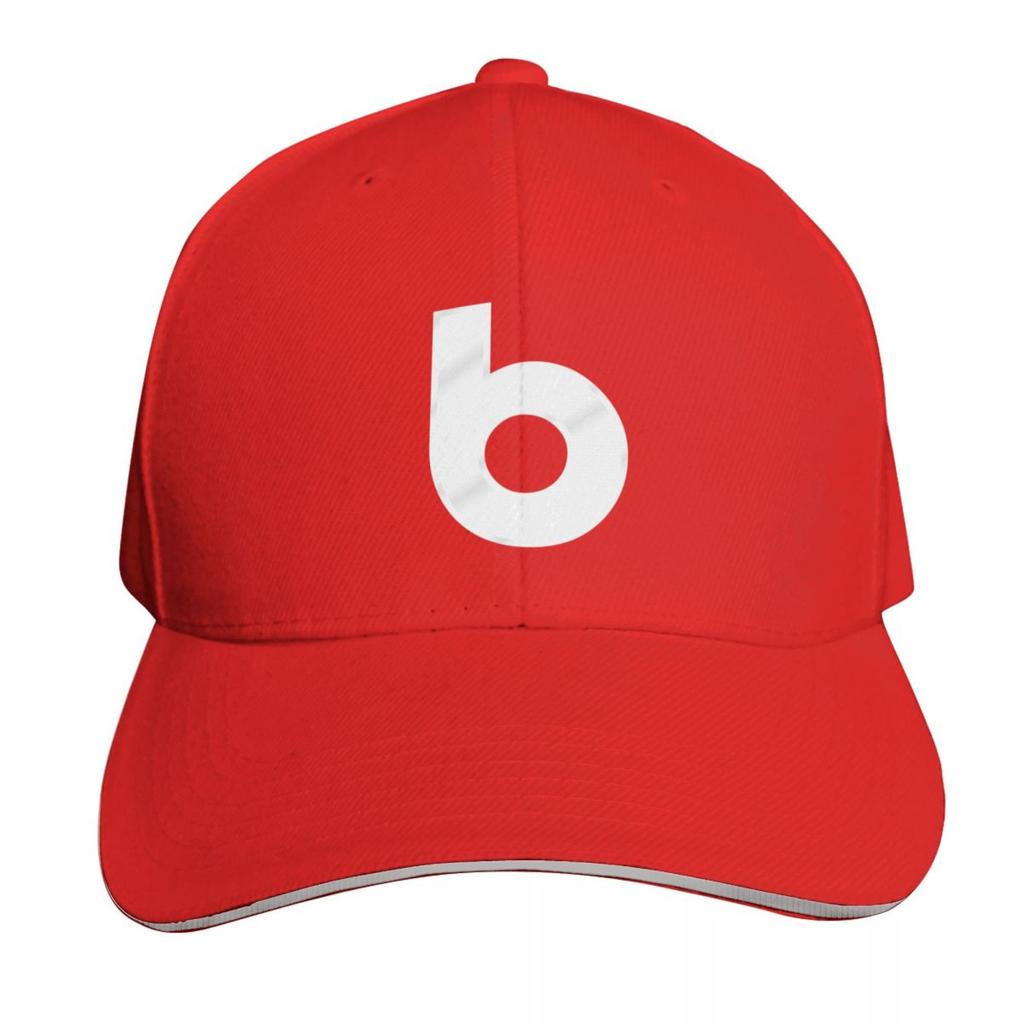 Alphabet Letter b (lower case b) Baseball Cap golf hat genuine Trucker Cap Thermal Visor GentleUnisex Hat Golf Wear Unisex Womens