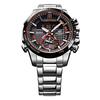 Casio Men's Stainless Steel 100M Water Resistant Quartz Watch ECB-800DB-1A