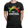 Low Cortisol Levels V Graphic Printed T Shirt for Men Women  100 Cotton  Tee Shirt Clothing