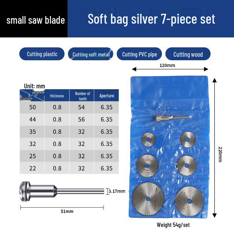 Mini High-Speed Steel Saw Blade for Woodworking and Plastic Cutting