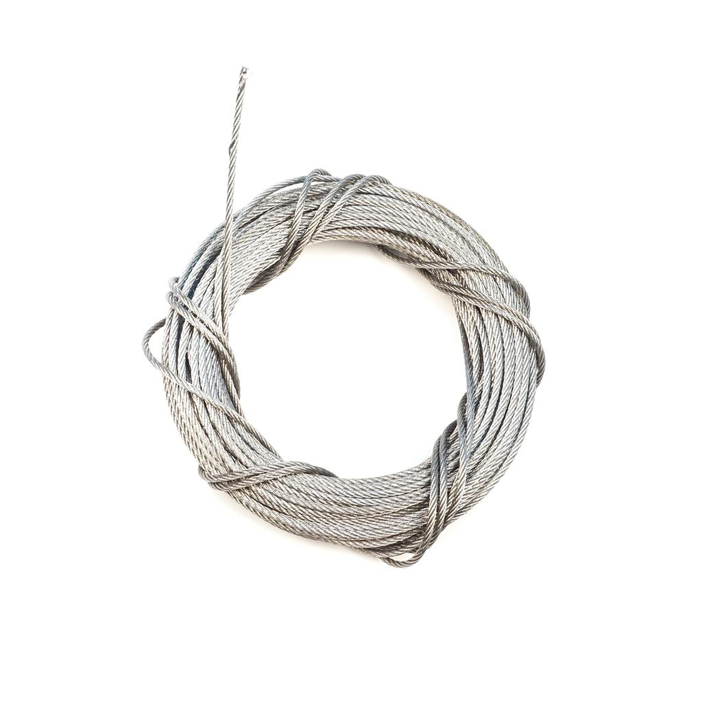 BWR5474-1 Window Regulator Repair Cable Steel Wire Rope 7x7 Diameter: 1.7 Mm Length : 10 Meter for Car Window Regulator