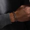 Basic 6.5MM Belcher Chain Bracelets for Men,Waterproof Stainless Steel Square Geometric Links Wristband Gift,pulseira
