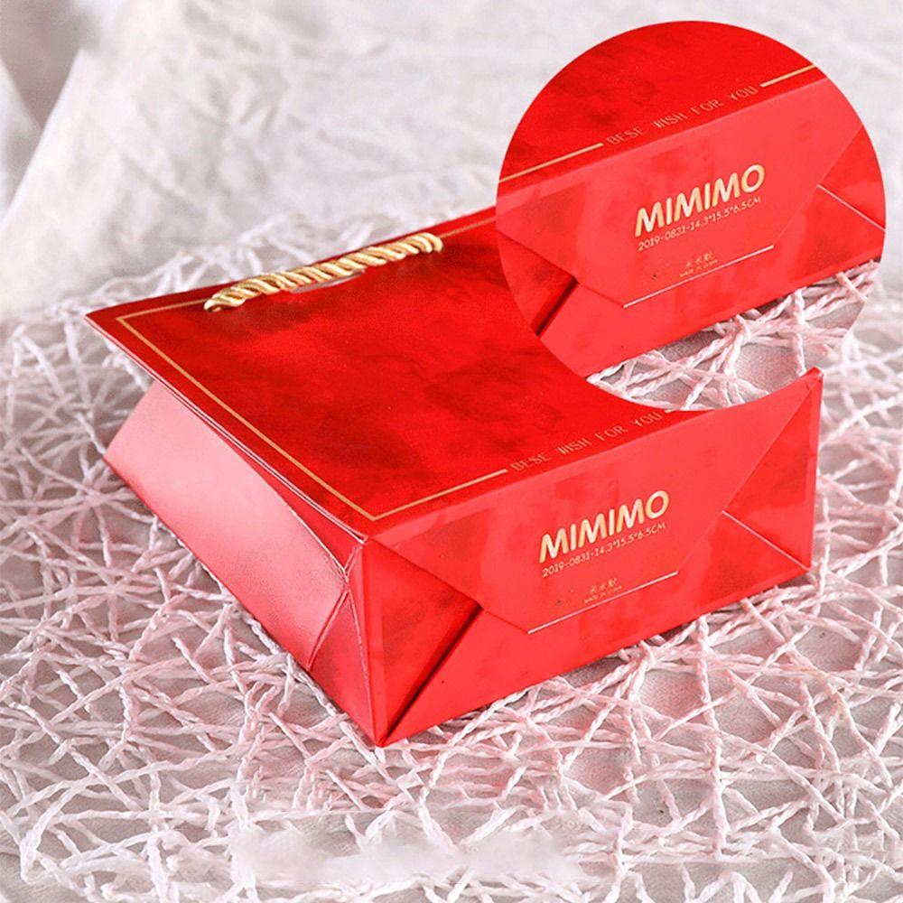 1Pcs Birthday Present Paper Packing Boxes Flower Gift Bag New Candy Storage Bag