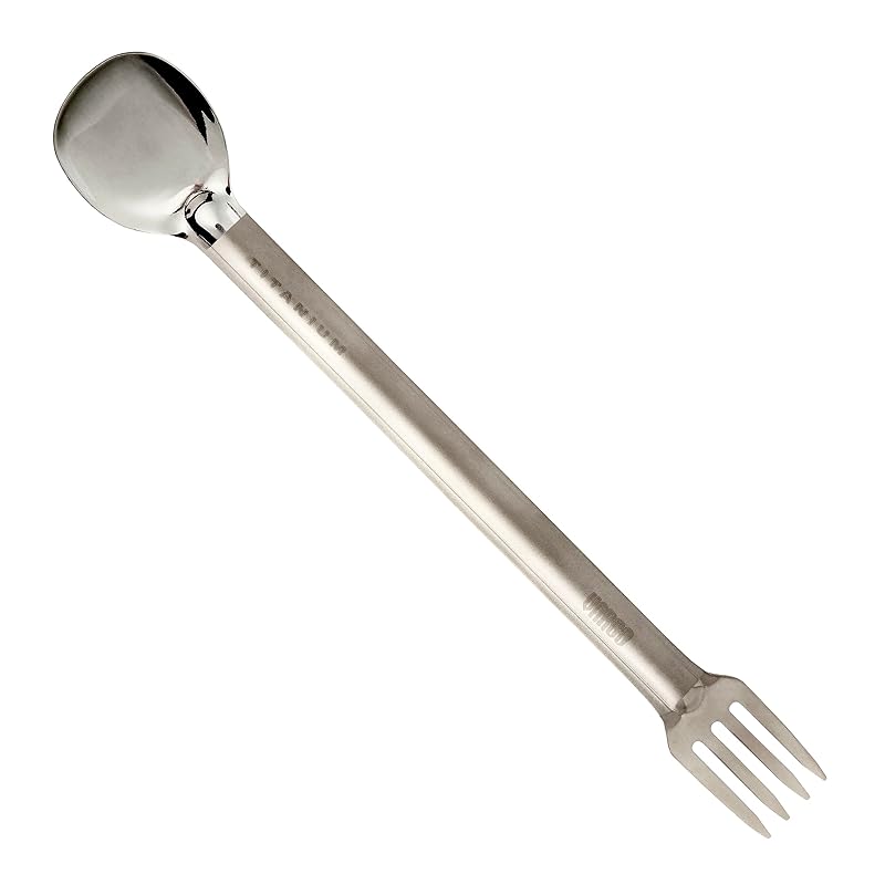 

Vargo Titanium long handle fork and spoon