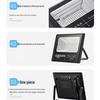 UOSU 100W Solar Garden Floodlight