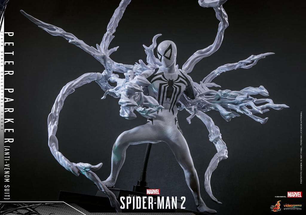 PARKER Scale Video Game Masterpiece Figure 2 Peter Parker Suit 1/6 Marvel's Spider-Man Spider-Man Anti-Venom