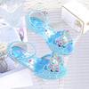 2026 New Summer Children's Crystal Shoes Baby High Heels Soft Sole Little Girl Summer