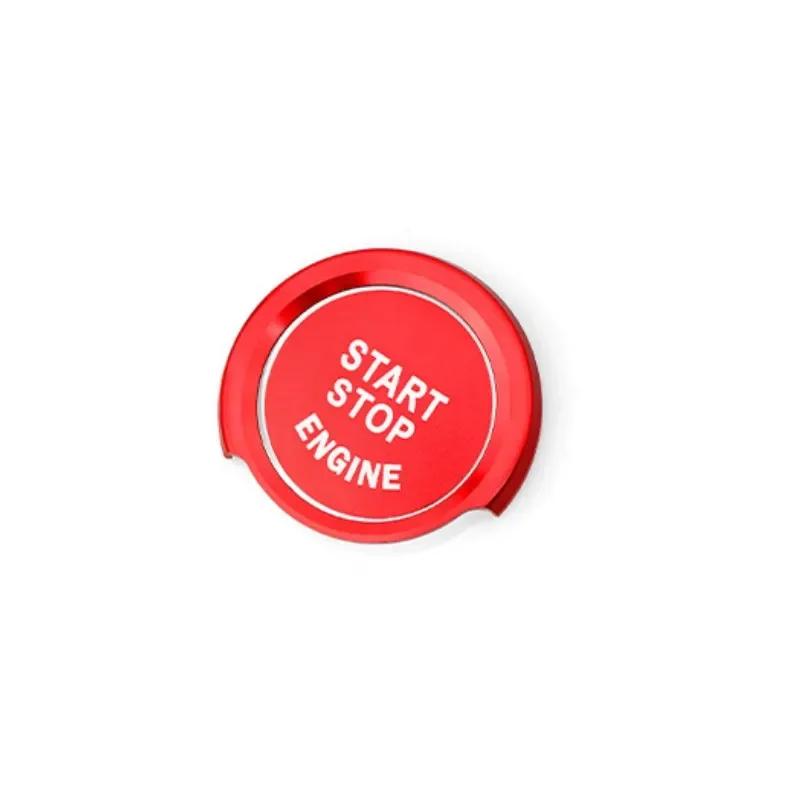 For BMW 1 2 3 4 Series X1 F48 F20 F21 F30 F32 F33 F34 F36 F45 F46 Car Engine Start Button Stickers Ignition Key Ring Trim Cover